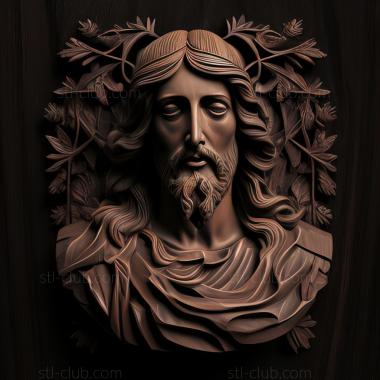 3D model st jesus (STL)